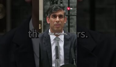 Rishi Sunak leaves Downing Street #news #politics #shorts