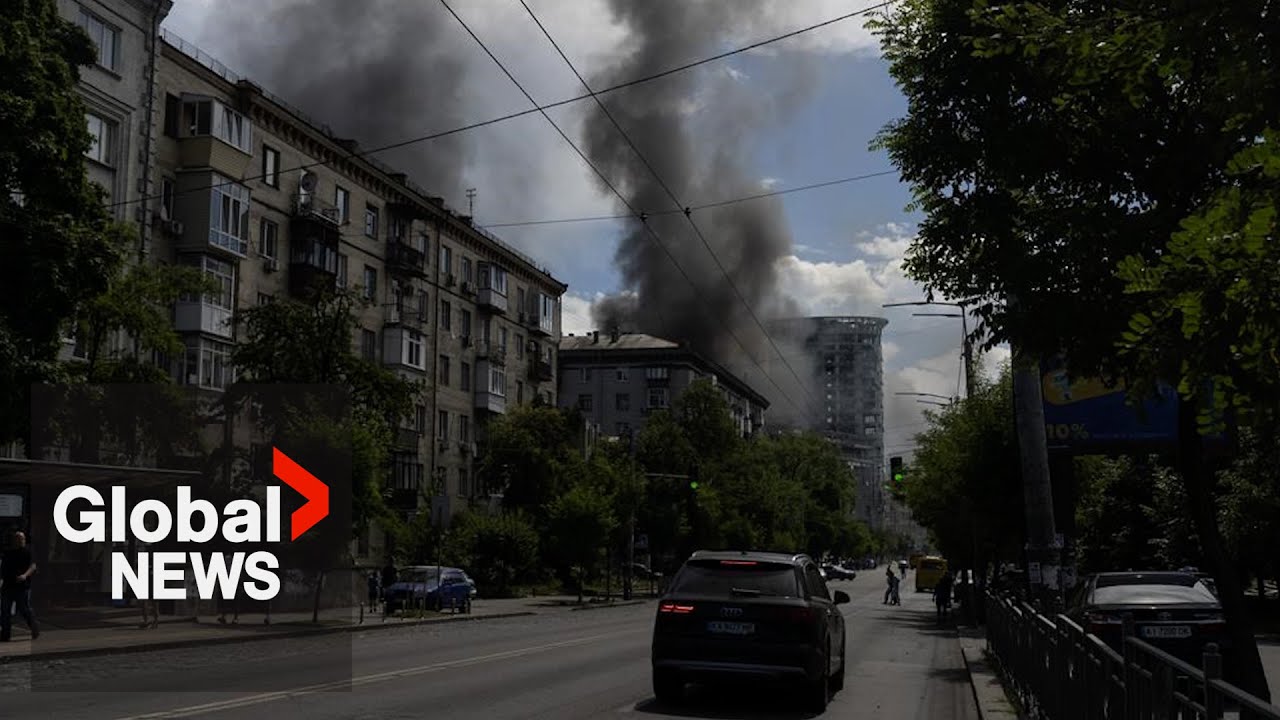 Ukraine provides evidence of Russian missile striking Kyiv children's hospital | FULL