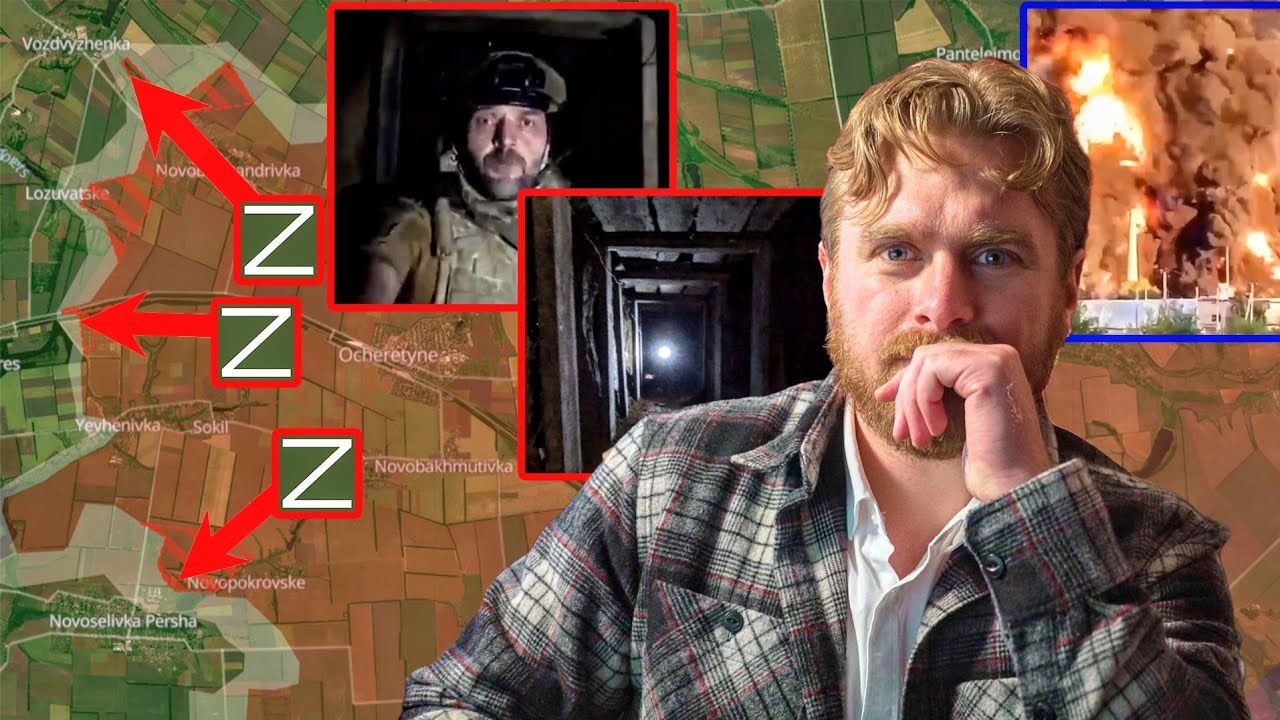 Russian Troops Tunnel Under UA Lines - CRITICAL Area Under THREAT - Ukraine War Map Update News