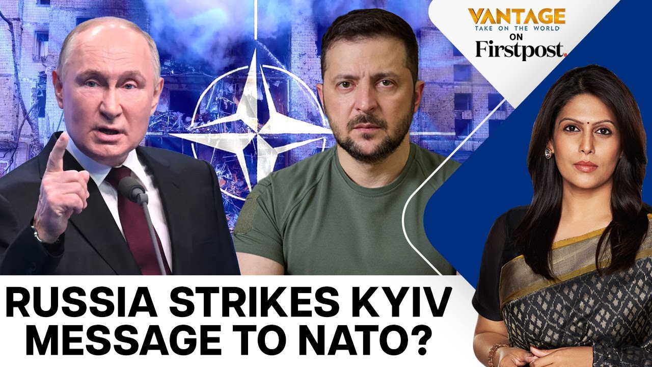 Russia Strikes Kyiv on the Eve of the NATO Summit | Russia Ukraine War | Vantage With Palki Sharma