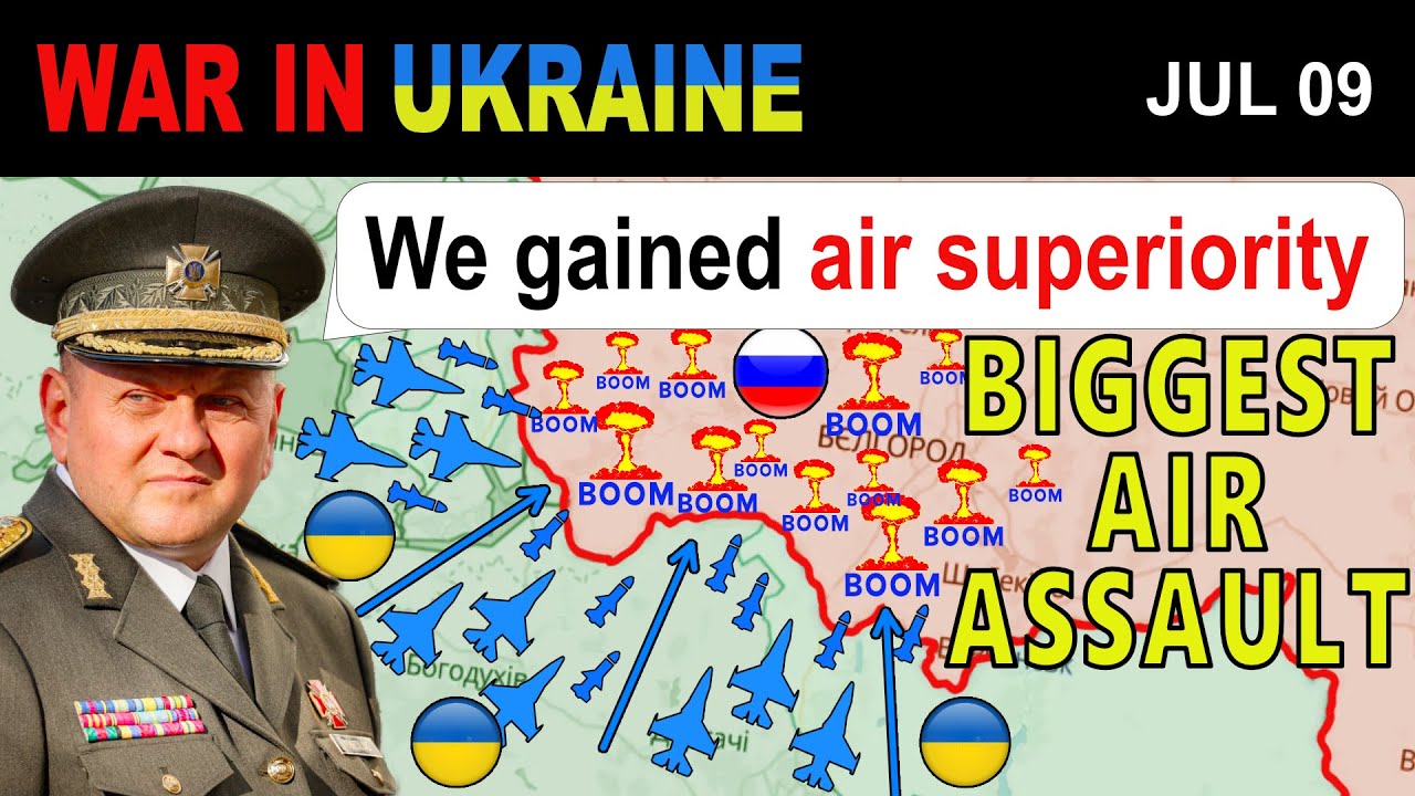 09 Jul: Ukrainians UNLEASH DESTRUCTIVE POWER OF AMERICAN BOMBS | War in Ukraine Explained
