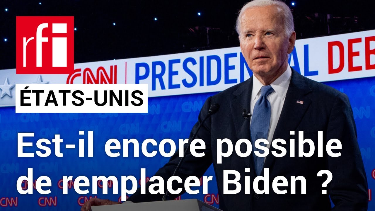 États-Unis : est-il encore possible de remplacer Joe Biden ? • RFI