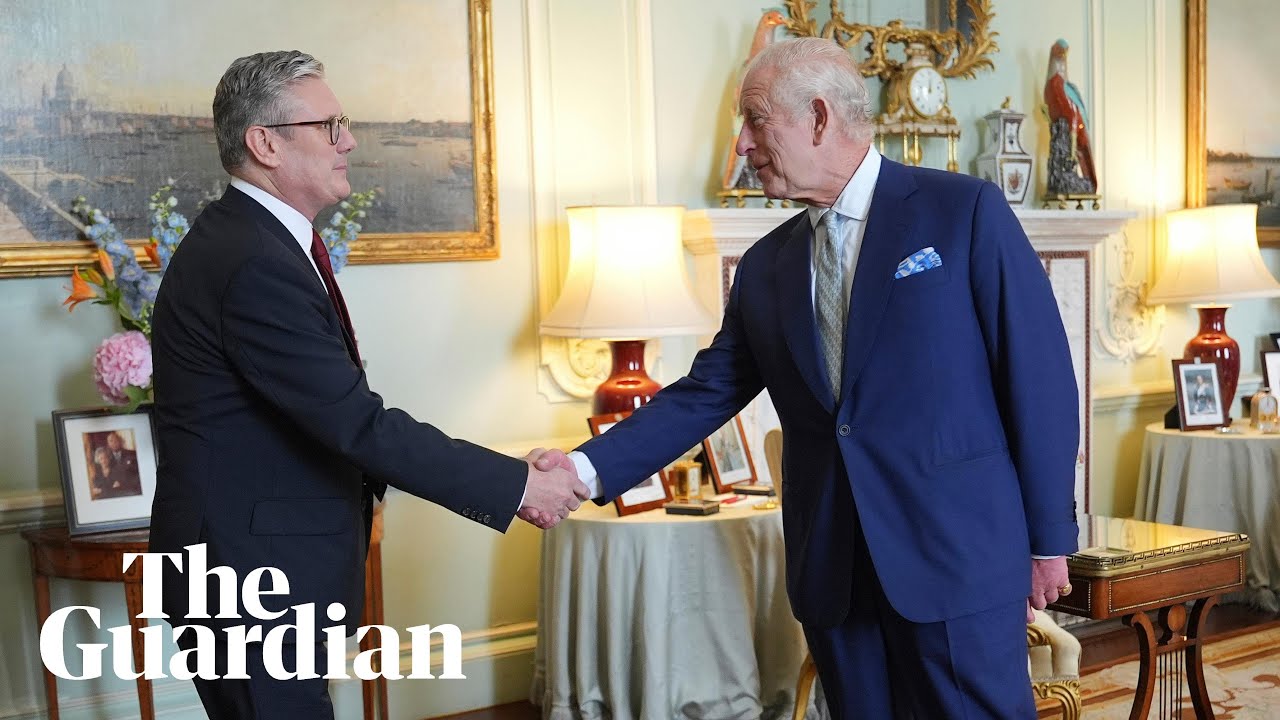 King Charles meets Keir Starmer at Buckingham Palace: 'You must be exhausted'