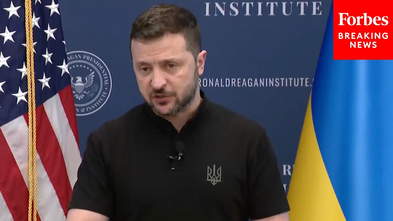 Zelensky Discusses State Of Russia-Ukraine War At D.C. Event During NATO Summit
