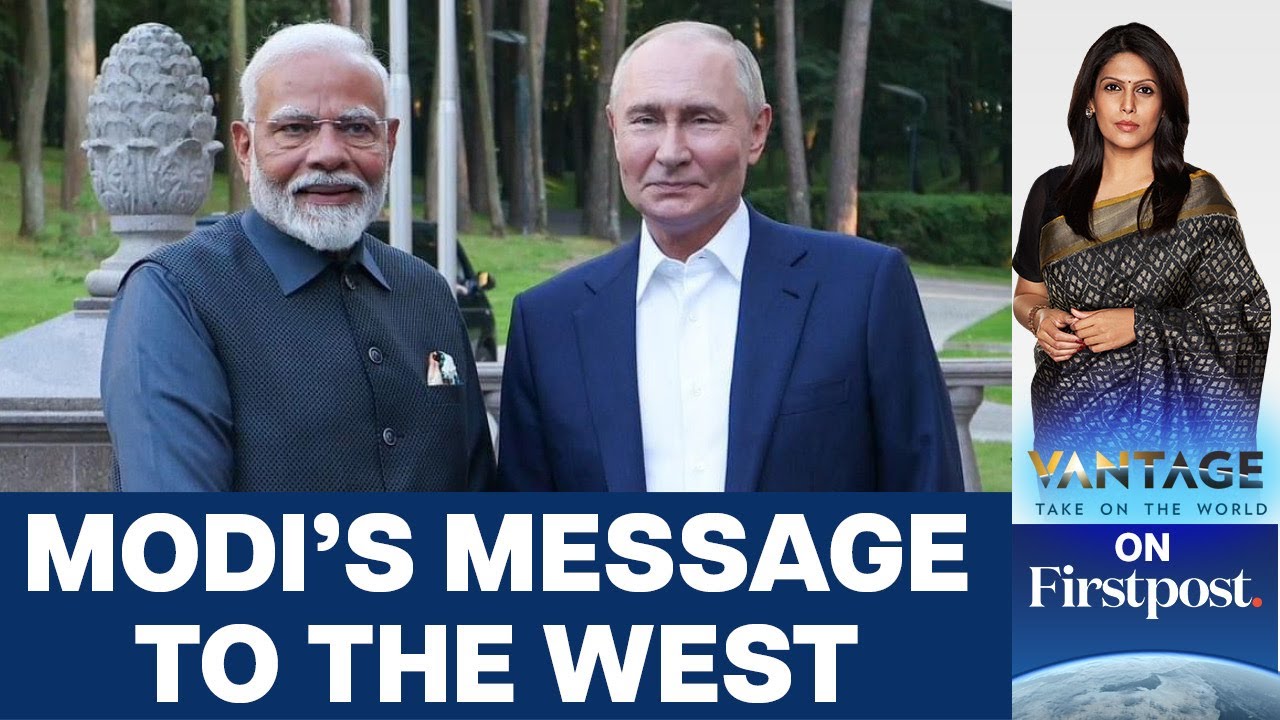 PM Modi's Message to Putin on Ukraine War: No Solution on Battlefield | Vantage with Palki Sharma
