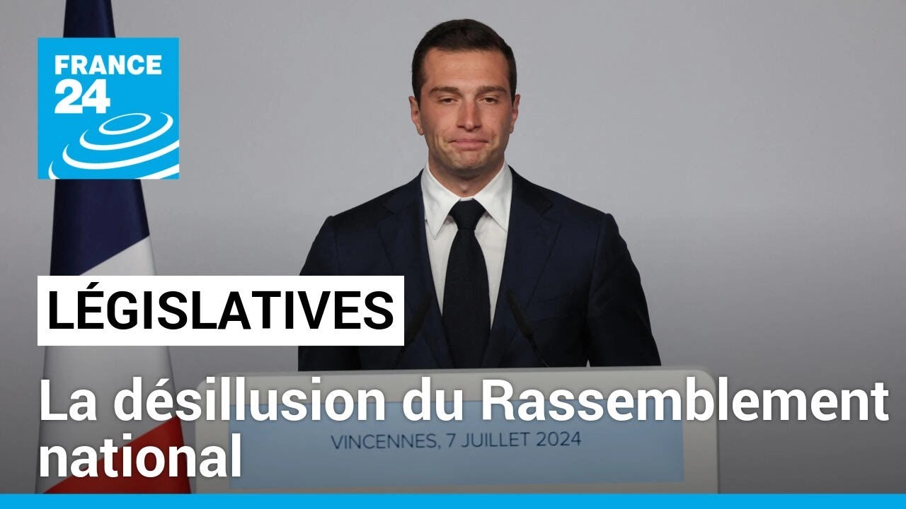 Législatives françaises : la désillusion du Rassemblement national • FRANCE 24