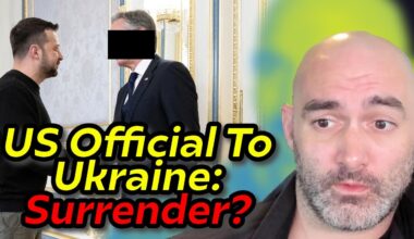 US Official Floats Ukrainian Surrender!