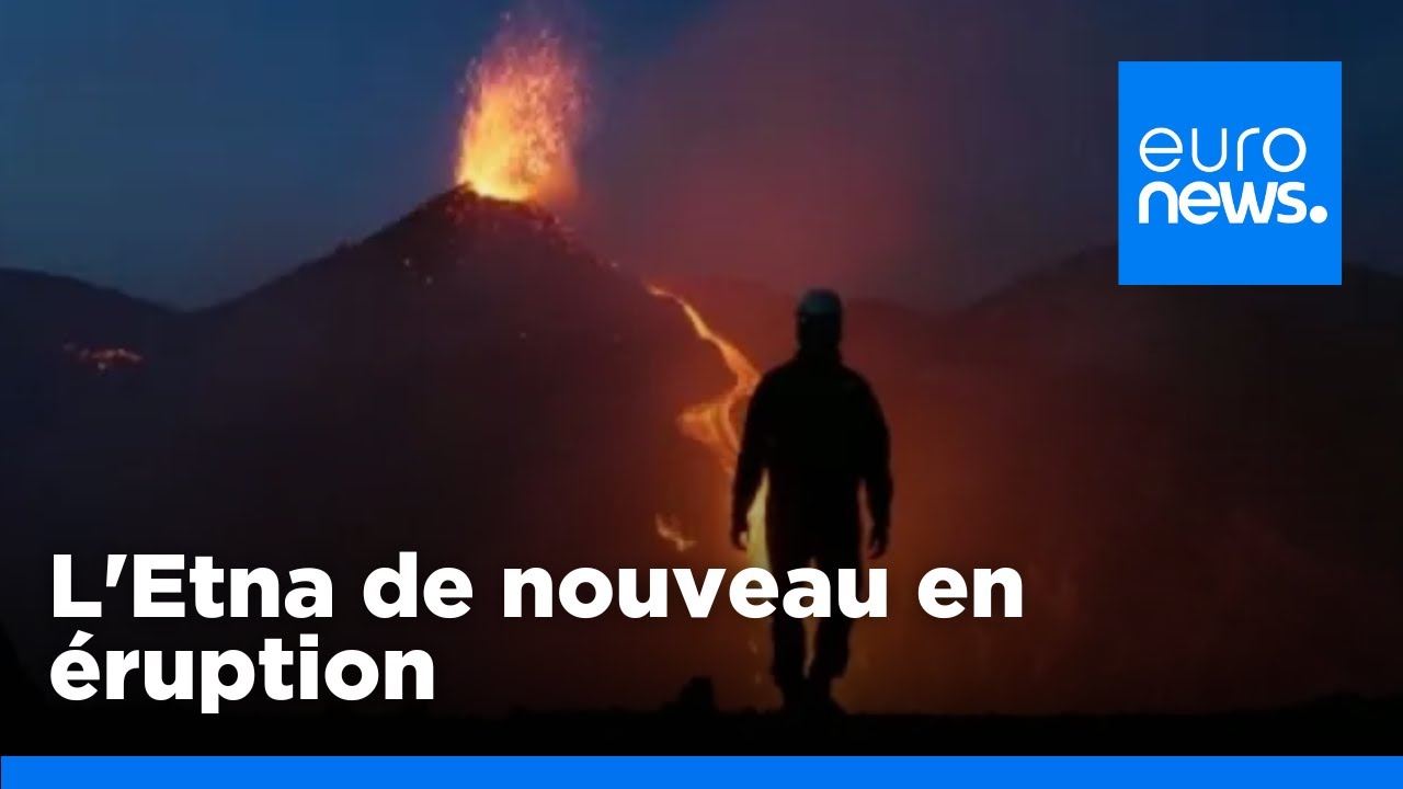 L'Etna de nouveau en éruption | euronews 🇫🇷