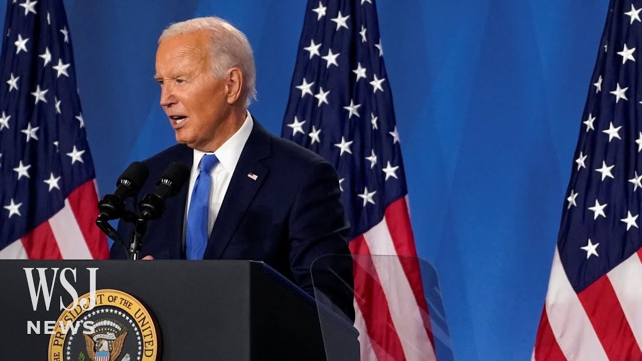 Biden Defends Himself After Calling Ukraine’s Zelensky 'President Putin' | WSJ News