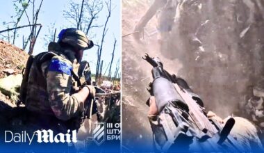 3rd Assault Brigade capture Russian trench in Kharkiv region