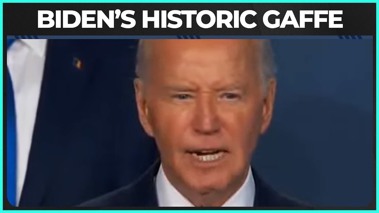 BREAKING: Biden Introduces Zelensky As 'President Putin' At Press Briefing