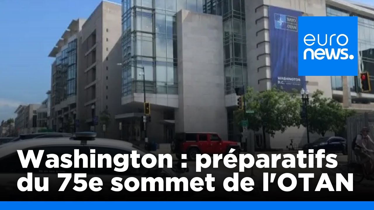 Le 75e sommet de l'OTAN se prépare | euronews 🇫🇷