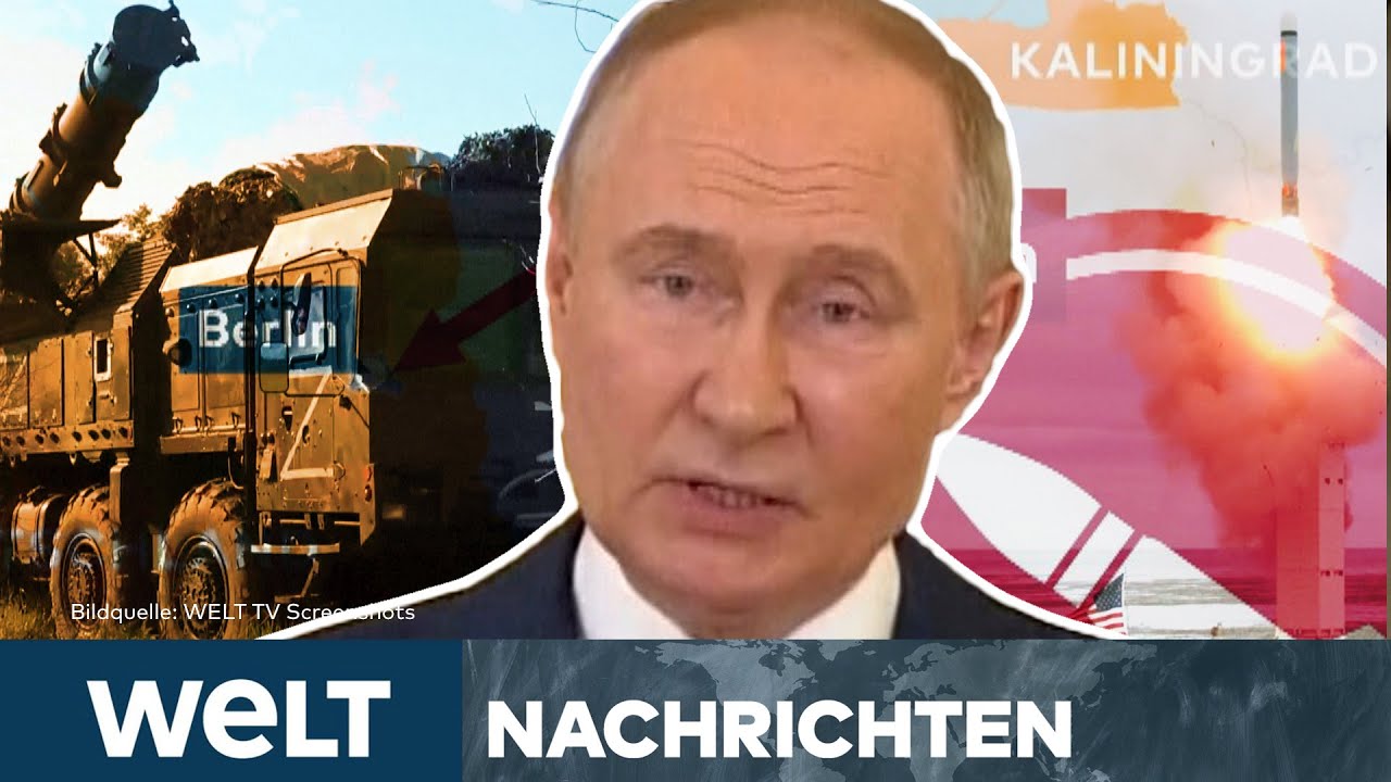 TOMAHAWK-STATIONIERUNG: "Eindämmung der NATO"! Wladimir Putin will Atomdoktrin ändern | WELT STREAM