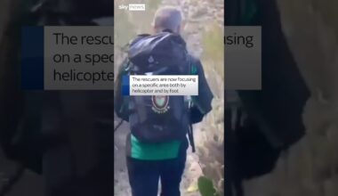 Helicopter searches for Jay Slater
