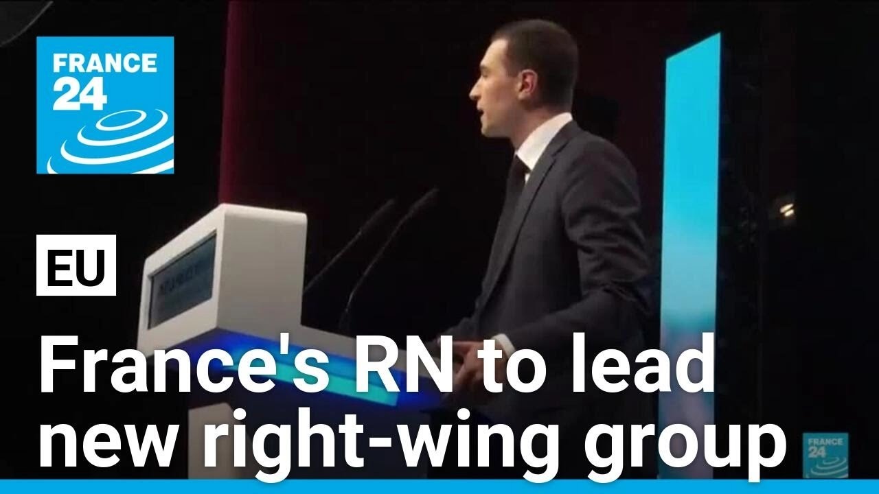France's RN to lead new right-wing group at EU parliament • FRANCE 24 English
