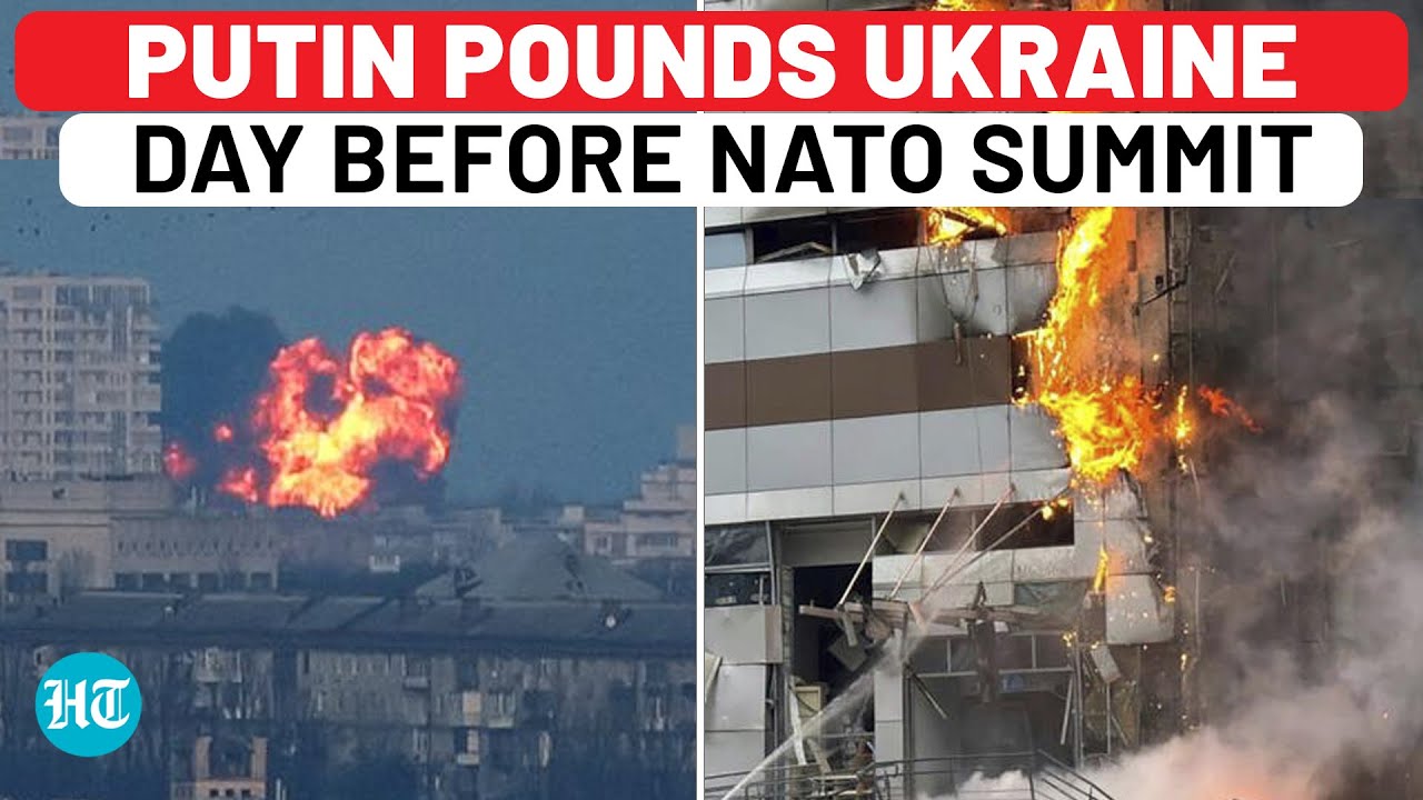 Russia’s Biggest Attack On Ukraine In Months; 40 Different Missiles Fired, Child Hospital Damaged