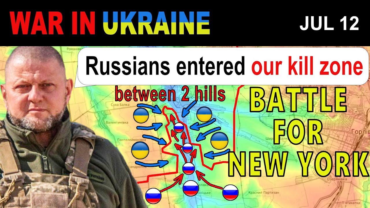 12 Jul: HIGH STAKES. Russians FOUND THEMSELVES BETWEEN 2 HILLS | War in Ukraine Explained