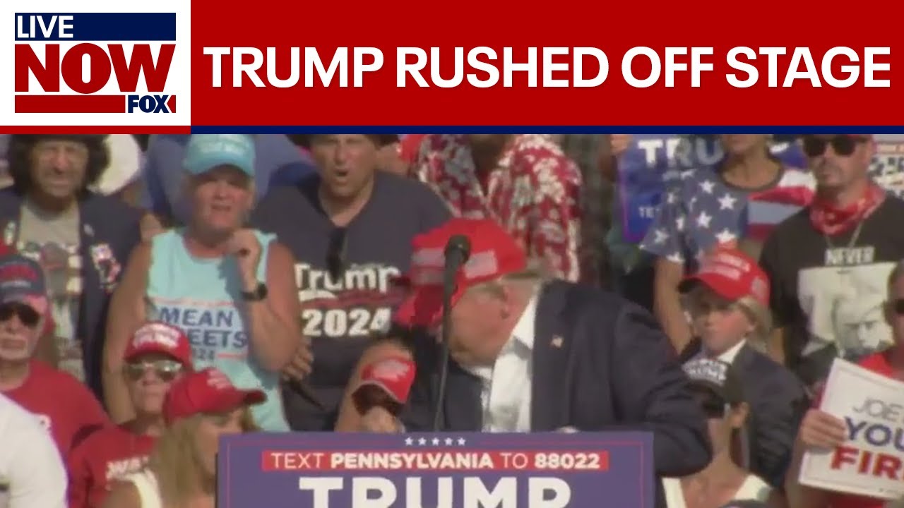 BREAKING: Shots fired at Trump rally, Trump rushed from stage, two killed | LiveNOW from FOX
