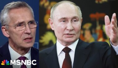 Stoltenberg: ‘Russia has no right whatsoever’ to react against NATO's support for Ukraine