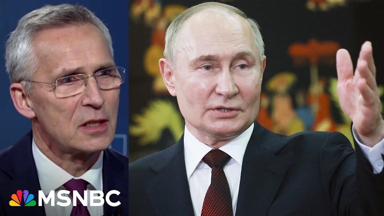 Stoltenberg: ‘Russia has no right whatsoever’ to react against NATO's support for Ukraine