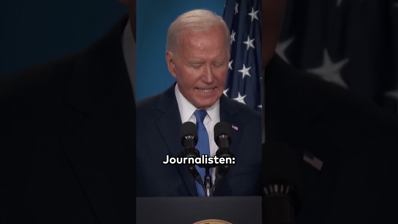 JOE BIDEN: Mega peinlich! US-Präsident verwechselt Selenskyj mit Putin | #shorts