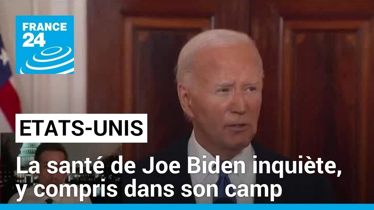 Présidentielle aux Etats-Unis : la santé de Joe Biden inquiète, y compris dans son camp