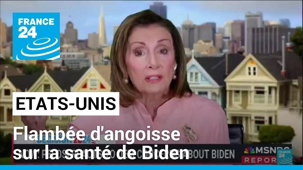 Etats-Unis : Il est "légitime" de s'interroger sur l'état de santé de Biden, estime Nancy Pelosi