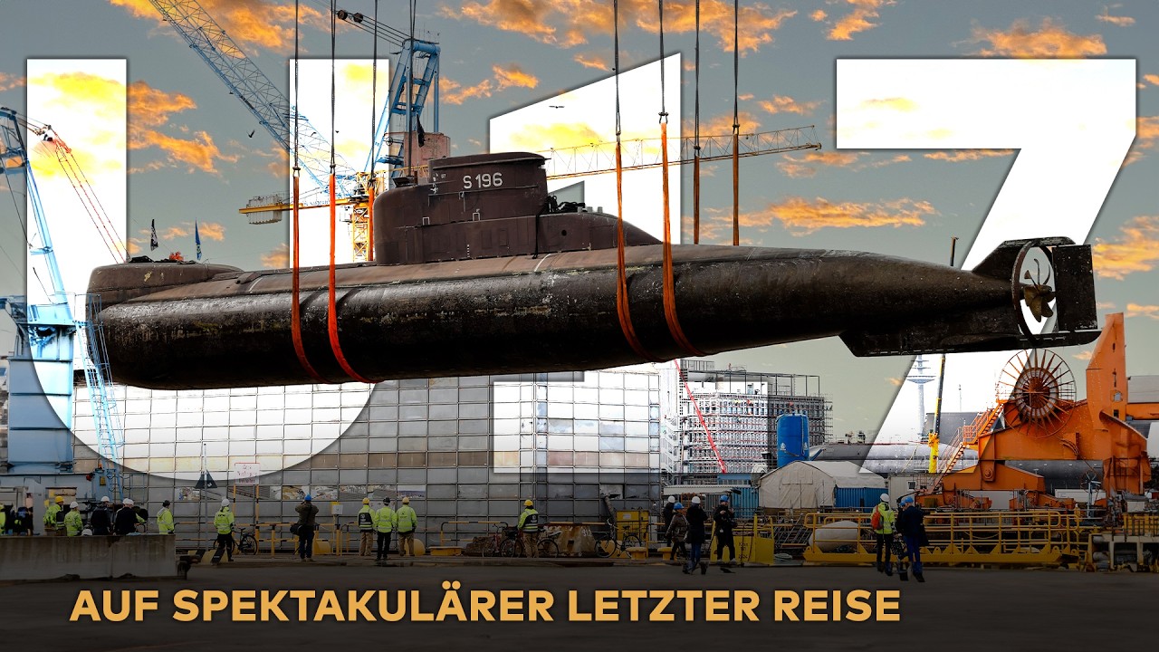 U-BOOT AUF LETZTER REISE - U-17 auf Landgang ins Technikmuseum Speyer | WELT HD DOKU