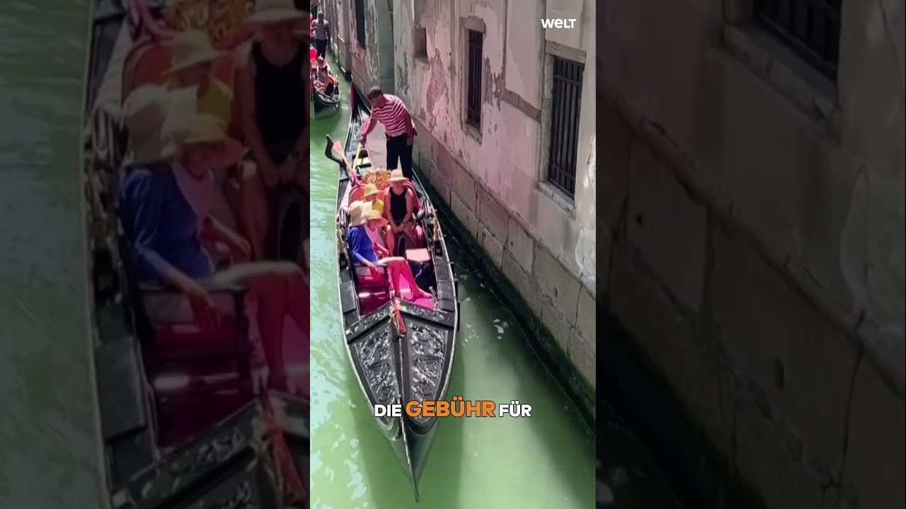 VENEDIG: Eintritt zahlen! Was Touristen wissen müssen | #shorts
