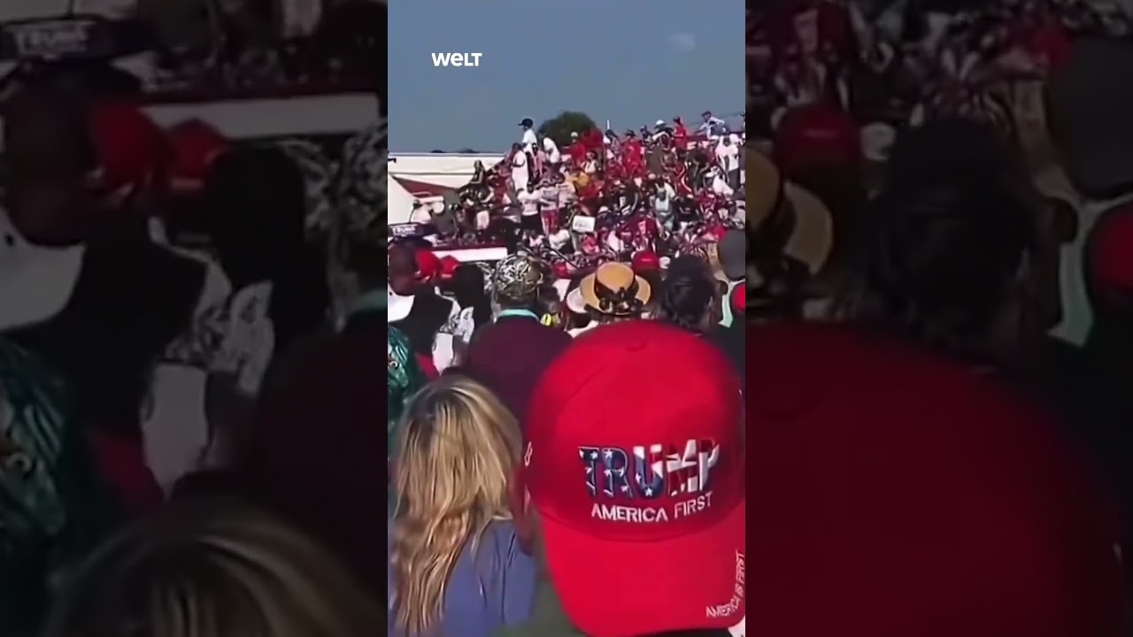 ANSCHLAG AUF DONALD TRUMP - Augenzeugen berichten „Polizei hat nicht richtig reagiert!“ #shorts