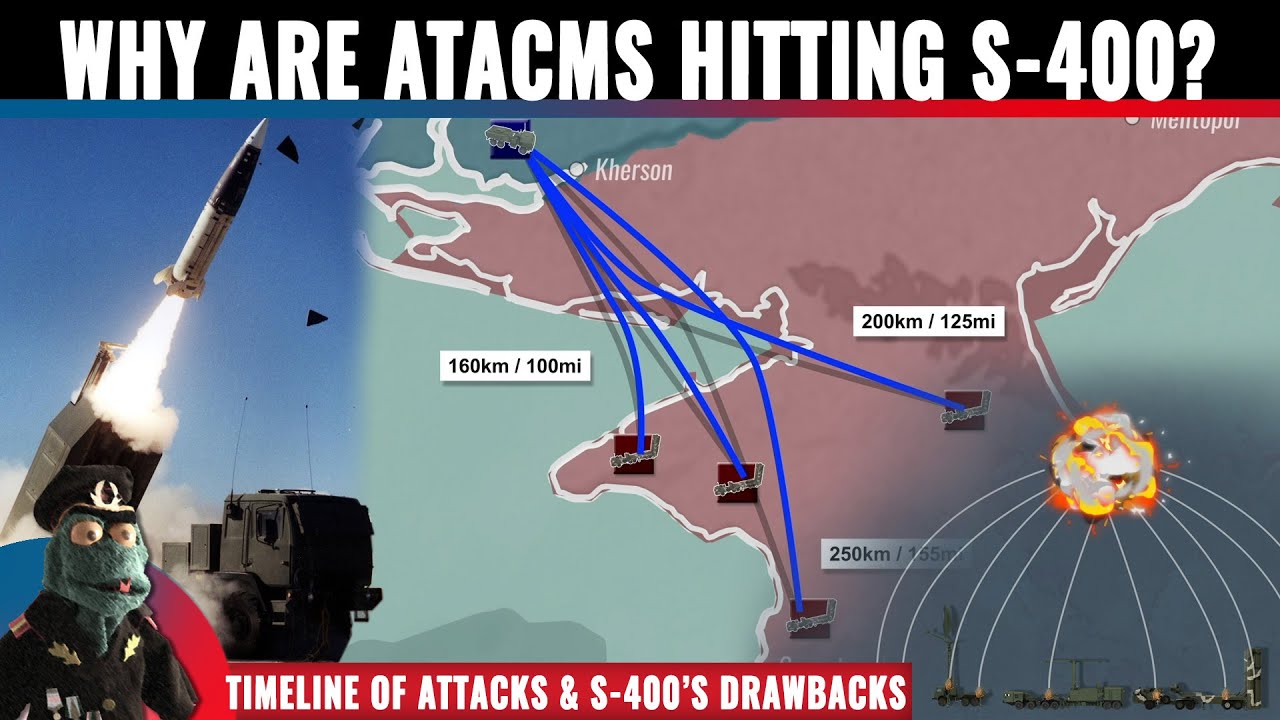 Why is Ukraine attacking S-400 SAM sites? And why can’t the S-400 defend itself against ATACMS?