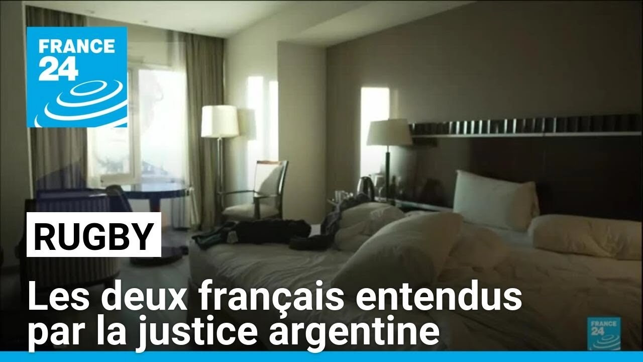 À Mendoza, les rugbymen français accusés de viol entendus par la justice argentine • FRANCE 24