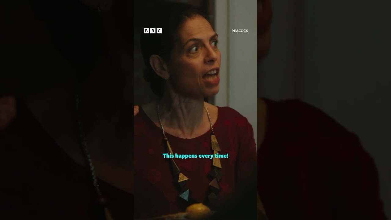 Andy Peacock has dinner with his parents whilst they taunt him about his break up
