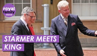 Keir Starmer Arrives at Buckingham Palace to Become PM