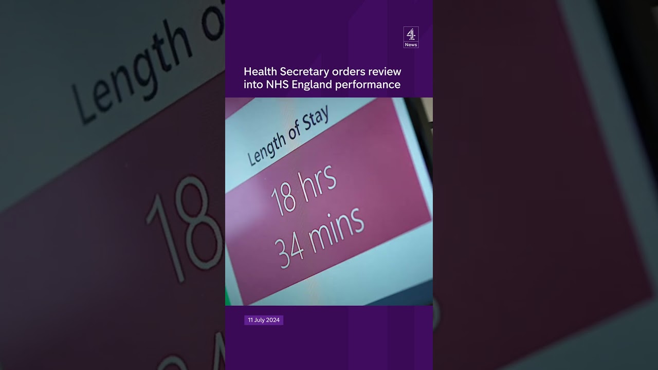 Health Secretary orders review into NHS performance