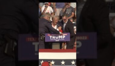 Trump sufre un atentado y recibe el impacto de una bala en un mitin en Pensilvania