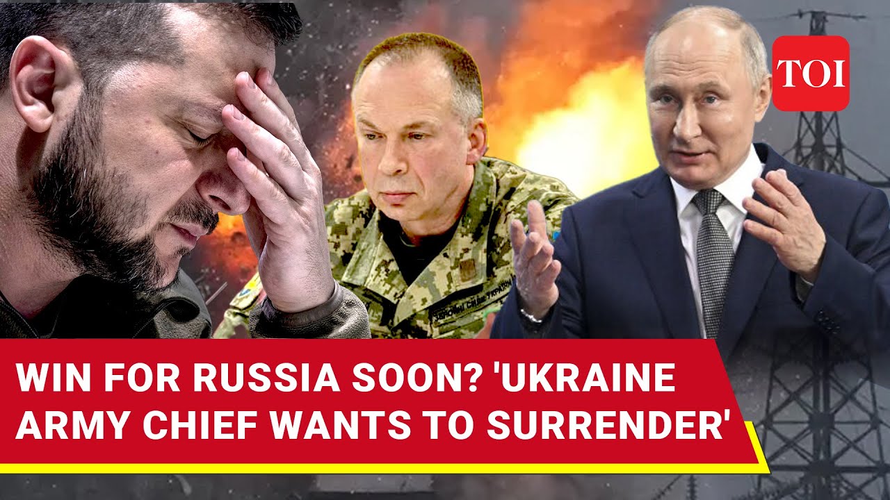'Ukraine Army Chief Ready To Surrender': Big Statement As Russia 'Brings Kyiv To Knees'