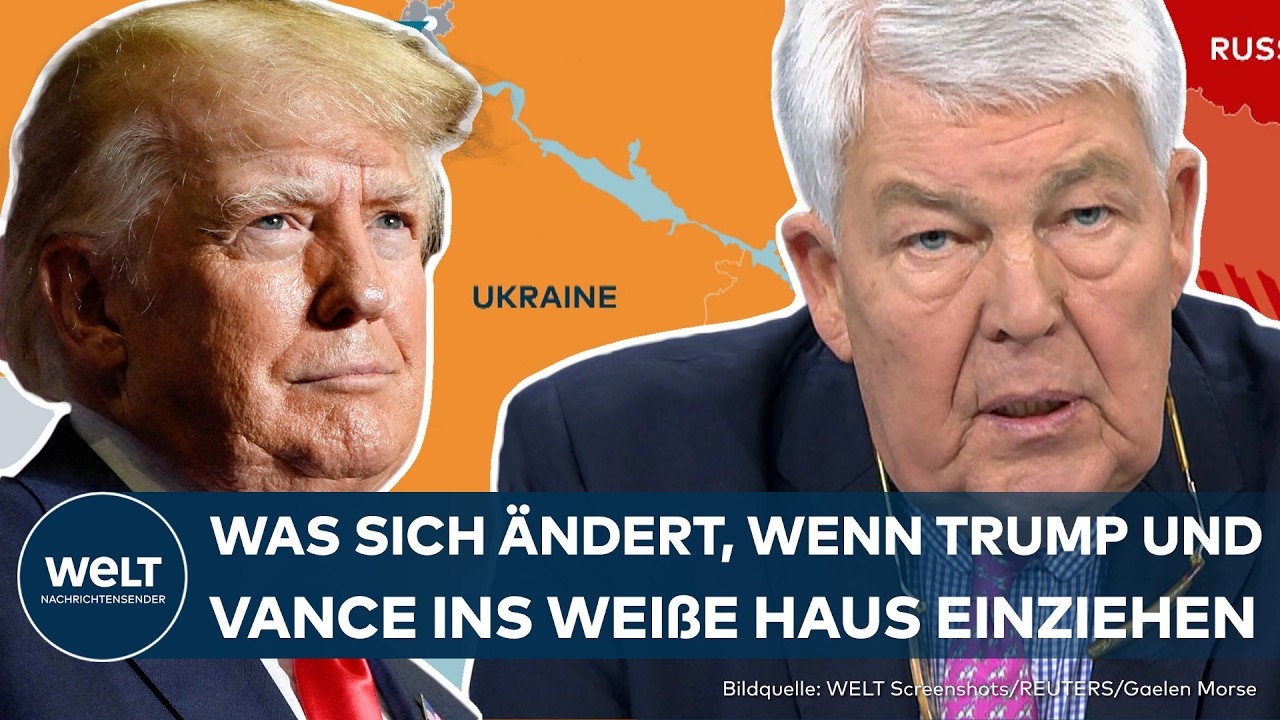 USA: NATO-Kritik und Ukraine-Hilfe! Was sich ändert, wenn Trump und Vance ins Weiße Haus einziehen
