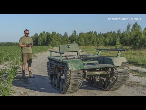 Ukraine develops robot army in effort to reduce human impact in war