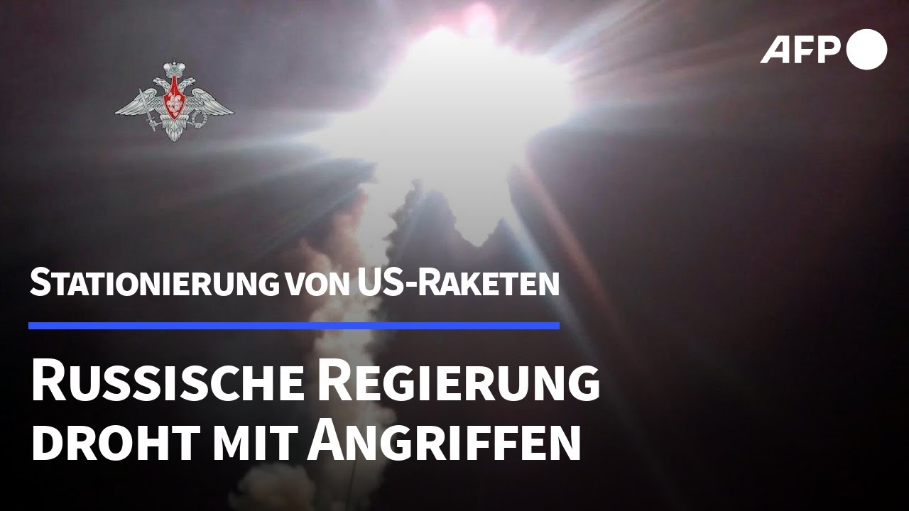 Stationierung von US-Raketen: Kreml droht mit Angriffen auf europäische Hauptstädte | AFP