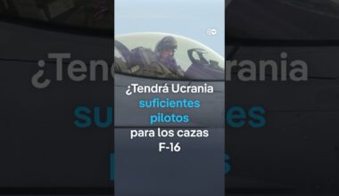 ¿Tendrá Ucrania suficientes pilotos para los cazas F-16 que recibe de sus aliados de la OTAN?