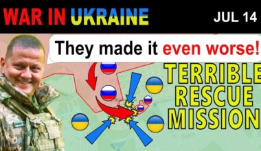 14 Jul: Russians Conduct a Suicidal River Crossing in a Desperate Attempt to Unblock Trapped Troops