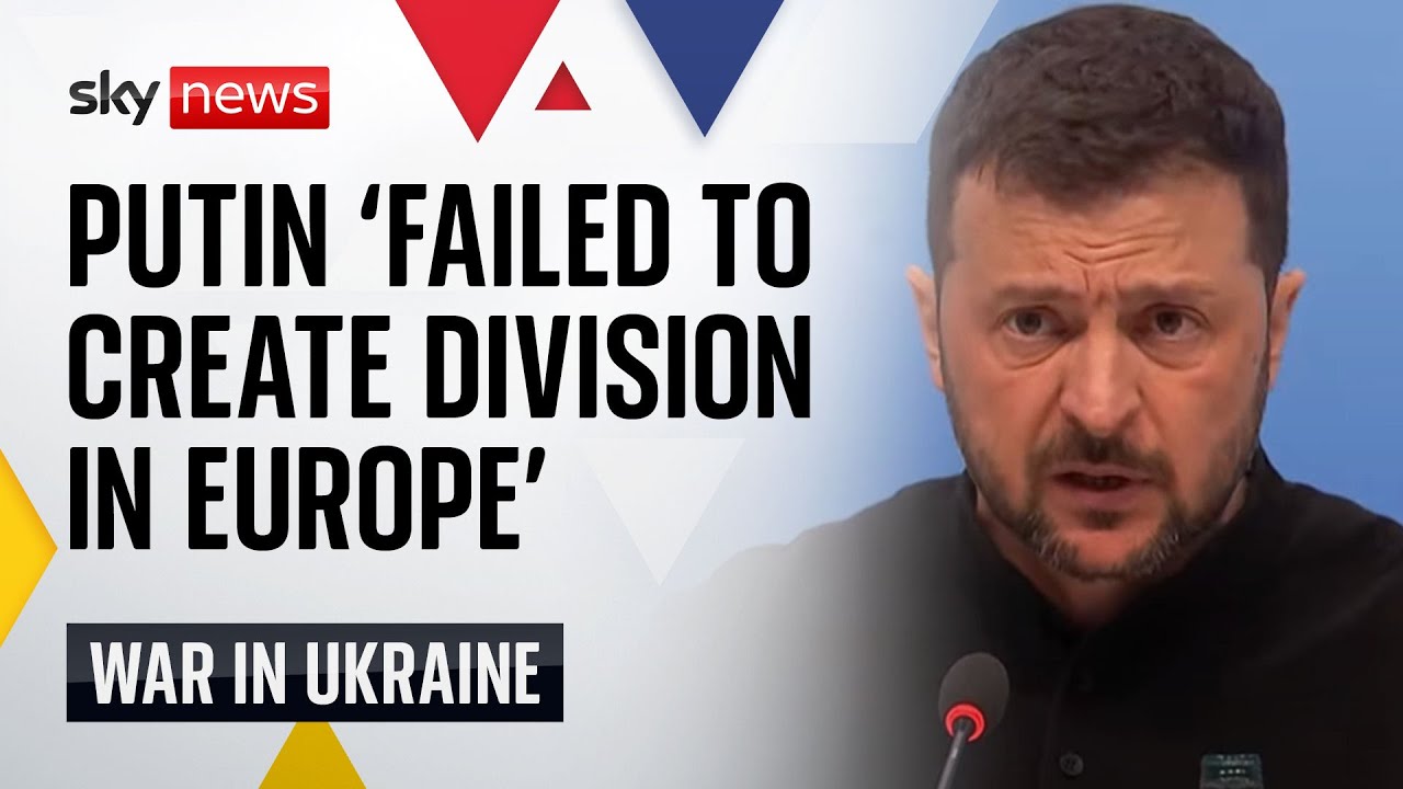 Zelenskyy calls for unity, air defence and diplomacy | Ukraine war