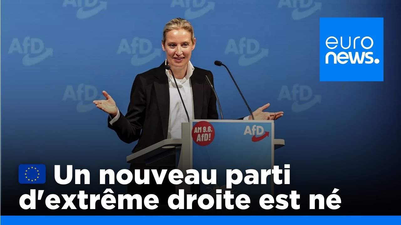 L'AfD et ses alliés forment un nouveau groupe d'extrême droite à Bruxelles | euronews 🇫🇷