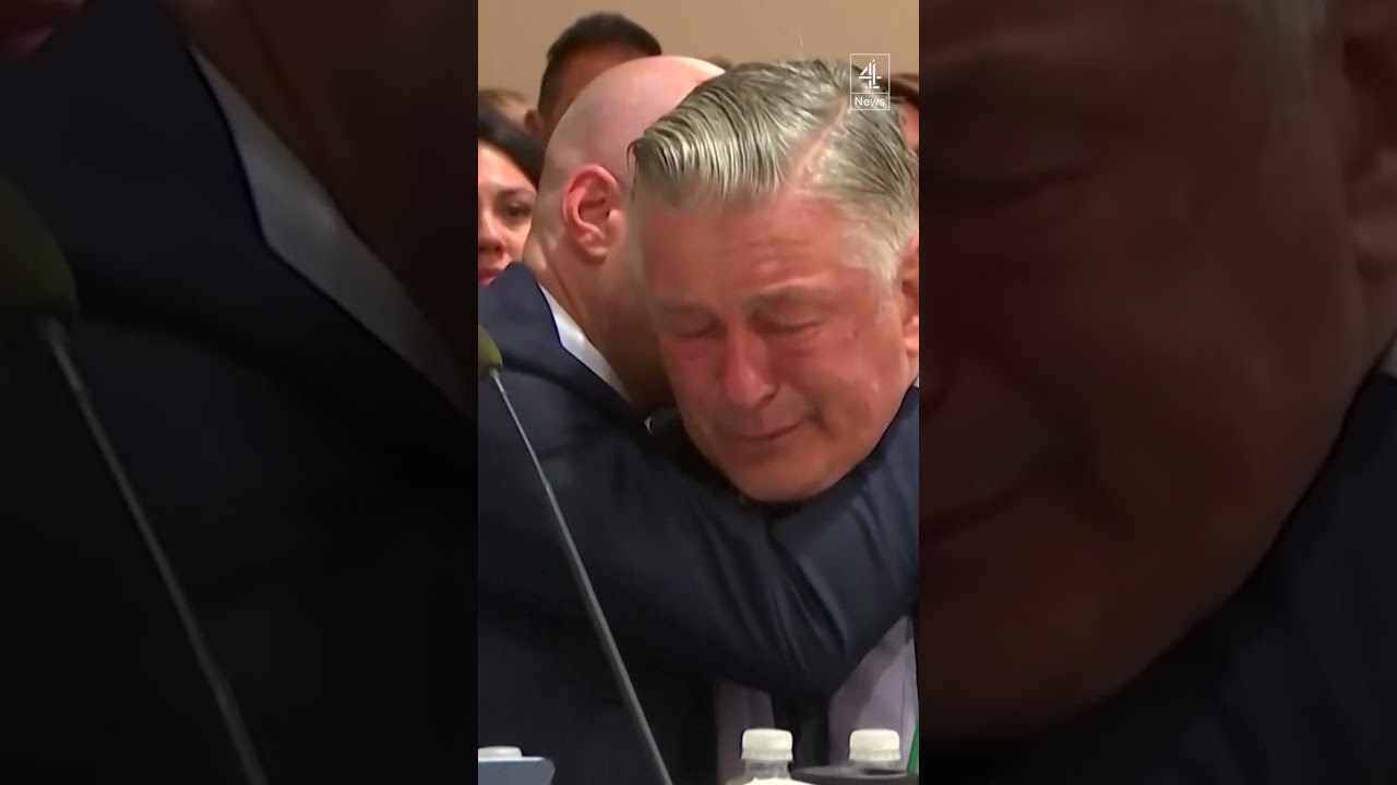 Alec Baldwin breaks down as Rust case dismissed