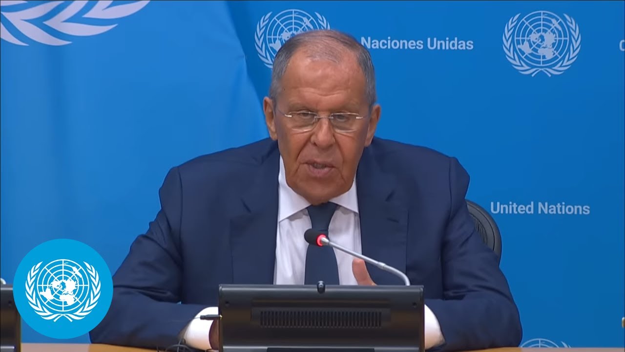 Russia is “ready for negotiations” on Ukraine | Press Conference |  United Nations