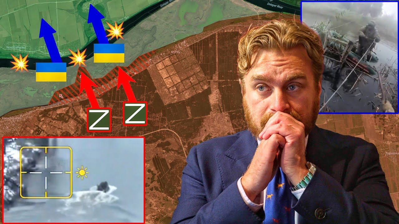 Hundreds Missing, Cost Of Holding Krynky Exposed - Costly Withdrawal: Ukraine War Map/News Update