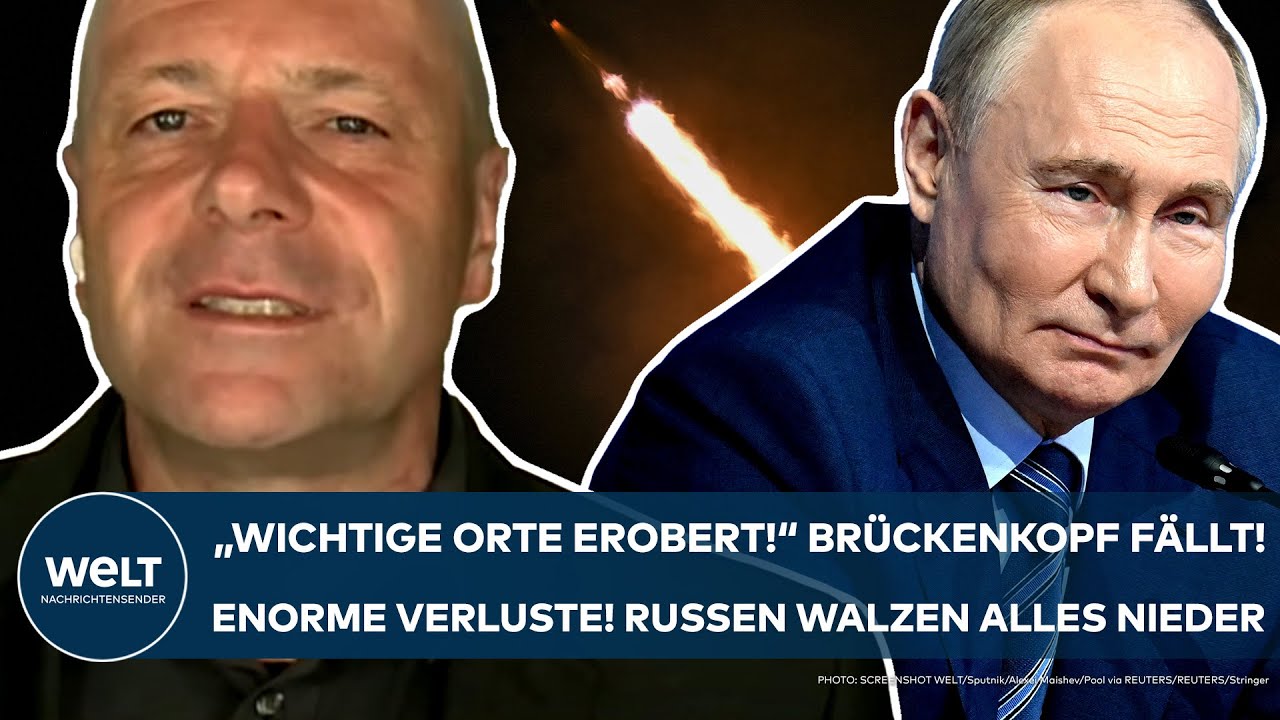 UKRAINE-KRIEG: Putin jubelt! "Wichtige Orte erobert!" Enorme Verluste! Russen walzen alles nieder
