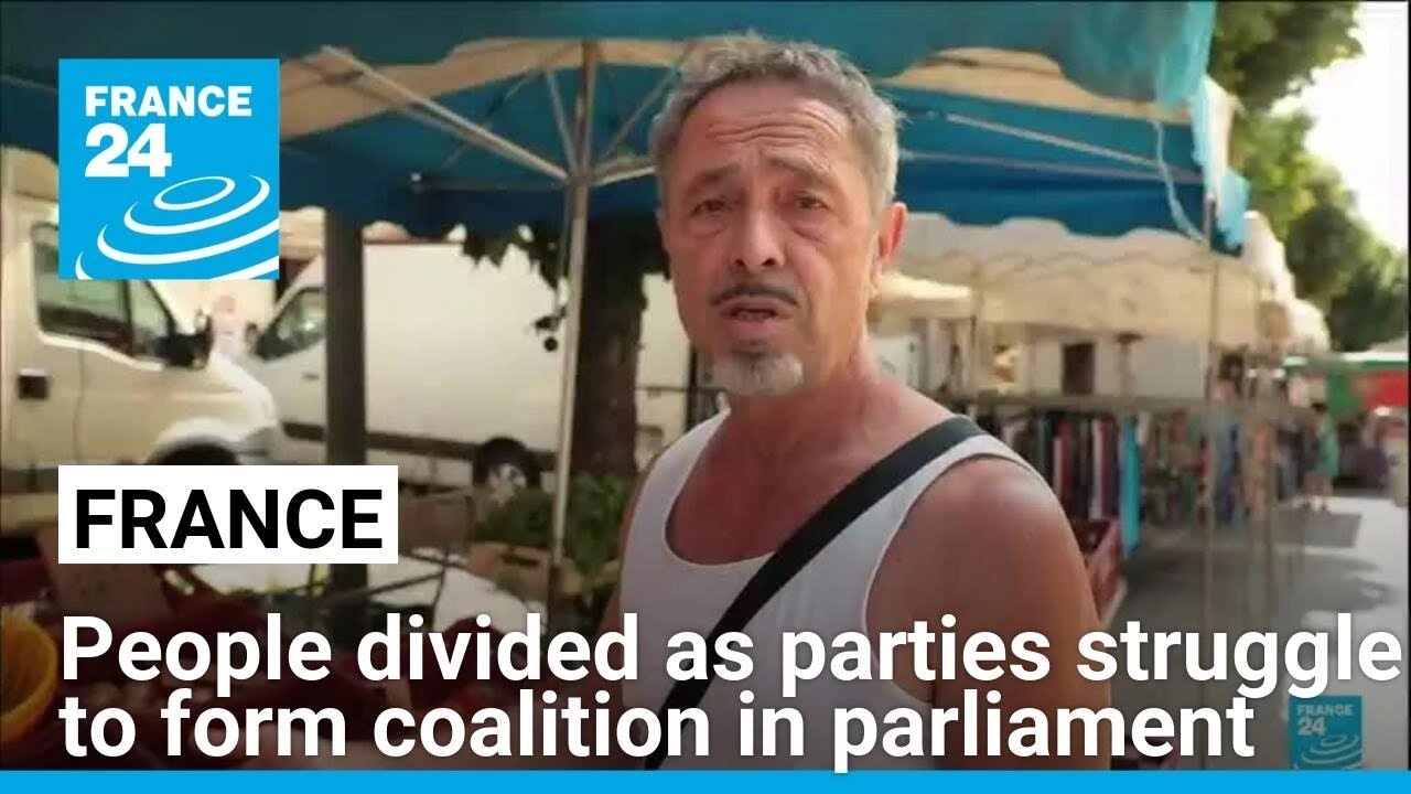 French people divided as parties struggle to form govt coalition in parliament • FRANCE 24 English