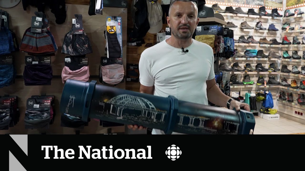 Ukrainians sell war trophies to raise money for the front line